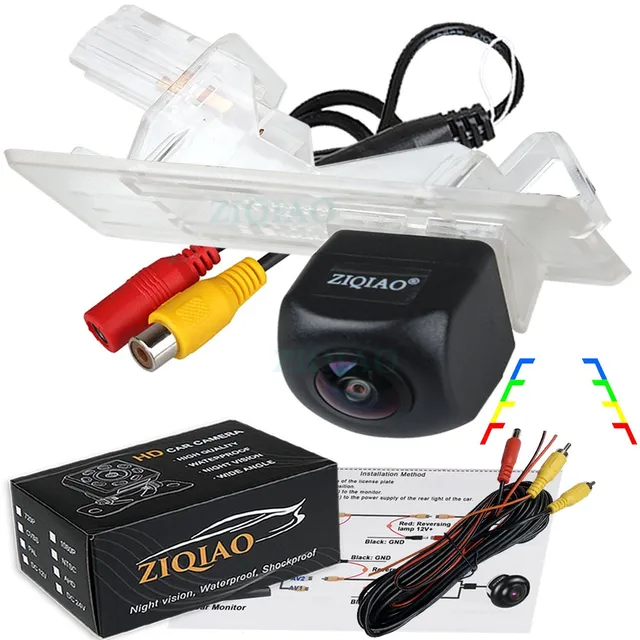 ZIQIAO for Renault Duster Dacia 2009-2019 Fluence 2012-2019 Rear View Camera HD HS134 HS135