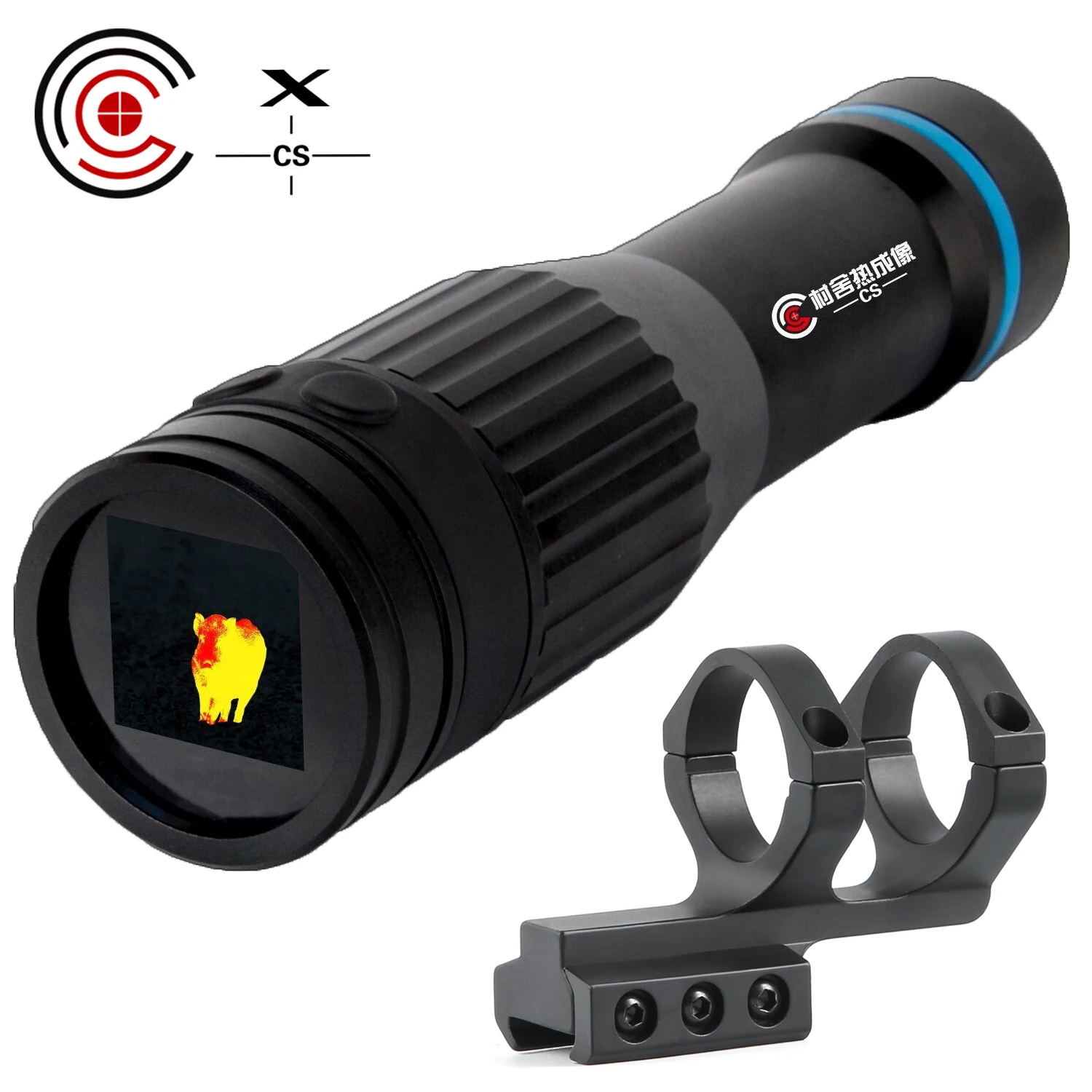 

CUNSHE CS-X Thermal Night Vision Infrared Camera Patrol Hunting Rifle Scope Pellet Airsoft Sight Riflescope IR Imager Luneta