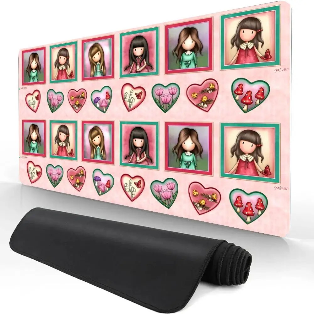 

Santoro Heartfelt 24 Panel Player Mats for Csgo PC Accessories Laptop Mouse Pad For Office Carpet Large Gaming Mouse Pad Mouse Non-Slip Pad Pad PC