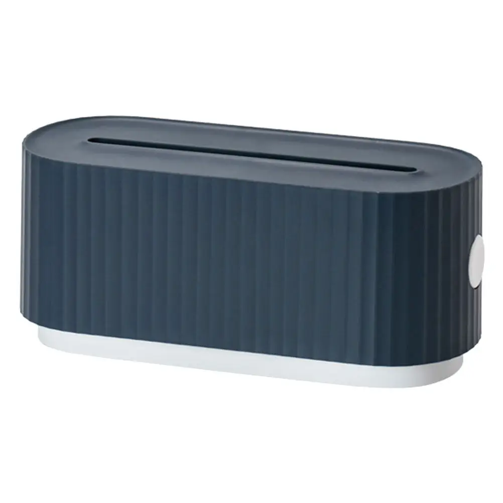 1Pcs 케이블 보관 코드 정리함 가정용 데스크탑 충전 케이블 컨테이너 홈 오피스용 블루 와이어 보관 케이스