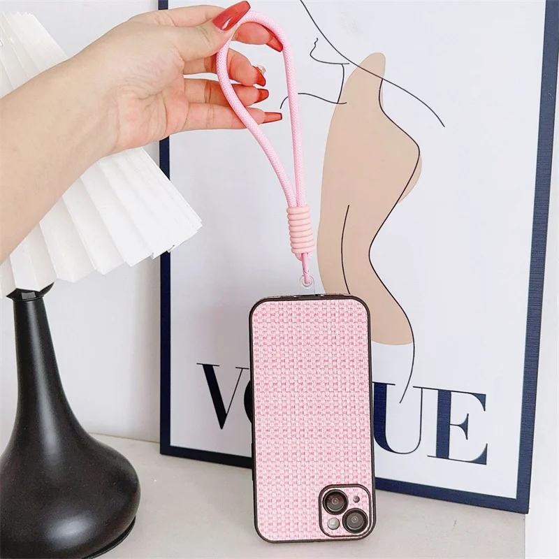 Versatile Mobile Phone Lanyard Strap with Wrist Strap and Keychain Attachment