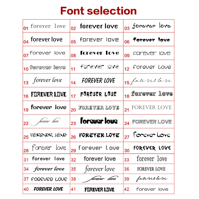 Engrave Fee for Mprainbow Jewelry Store,1pcs fee for 1 side engrave,Personazlied Customized Service