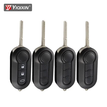 YIQIXIN 3Button Modified Remote Key For Fiat 500 Panda Punto Bravo Stilo Ducato Citroen Jumper Peugeot Boxer SIP22 Flip Key 1