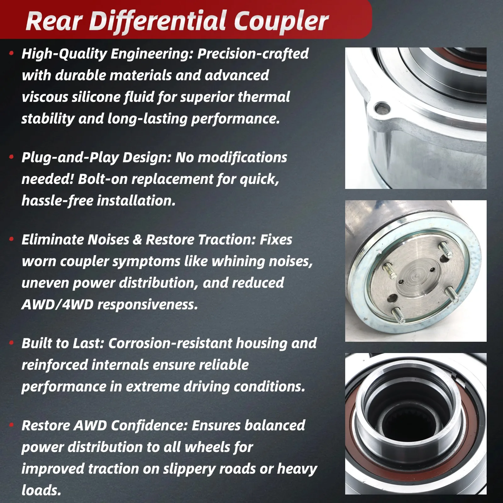 KE01-27-97XA KE01-27-97XB Rear Differential Viscous Coupler