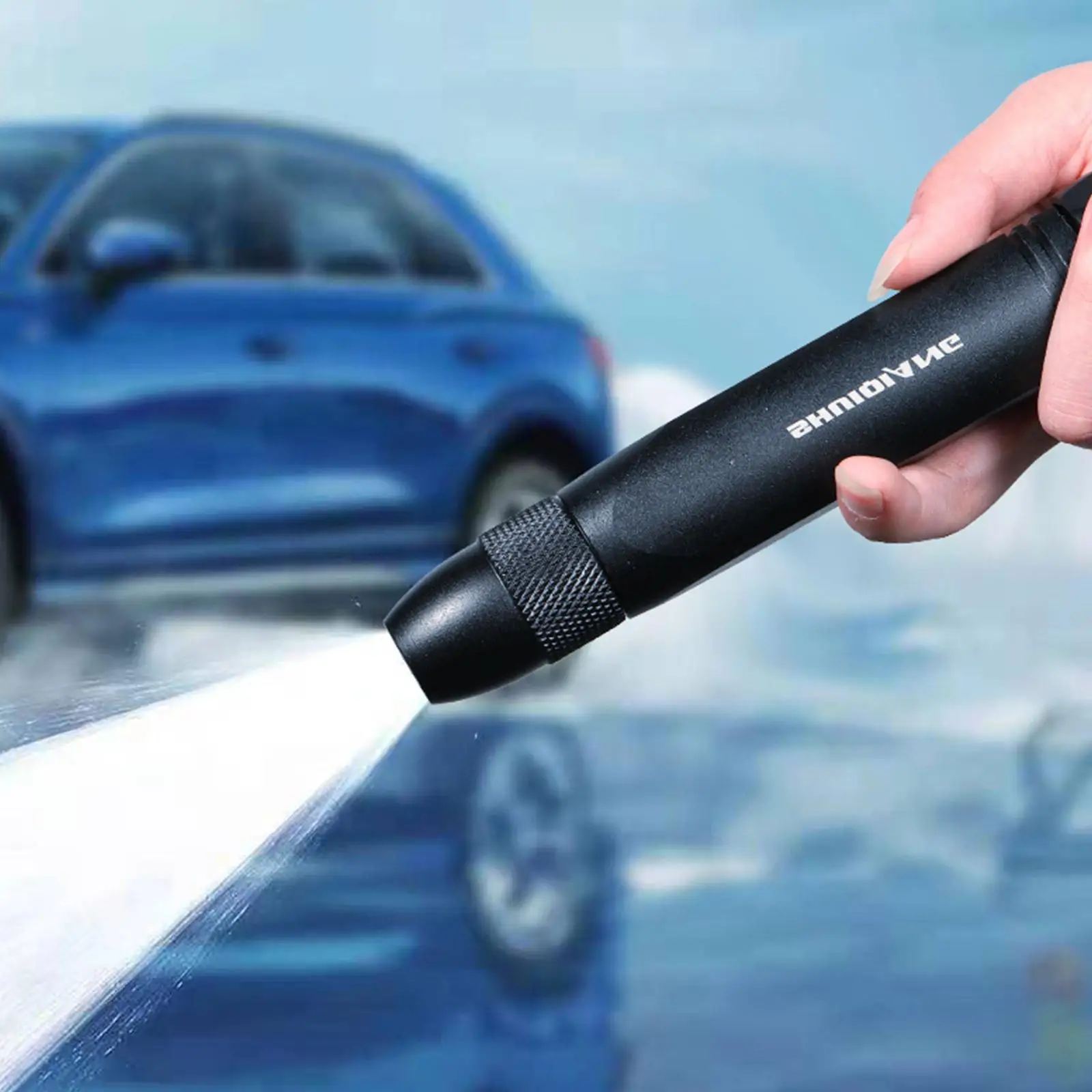 Portable High-pressure Water Gun Garden Hose Sprinkler Metal Foam Throwing Car Washing Tool High Pressure Washer Garden Sprayer steam car wash