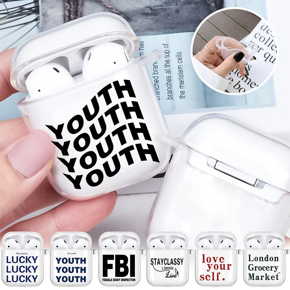 

Earphone Case for Apple AirPods 1st / 2nd Generation Dust-proof Wireless Bluetooth Headphone Walls Pattern Series Silicone Cover