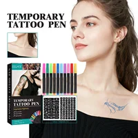 Face Body Painting Pen 10 Colors Temporary Tattoo Pigment Non Toxic Waterproof Party Art Festival Cosplay Halloween Make Up Tool 1
