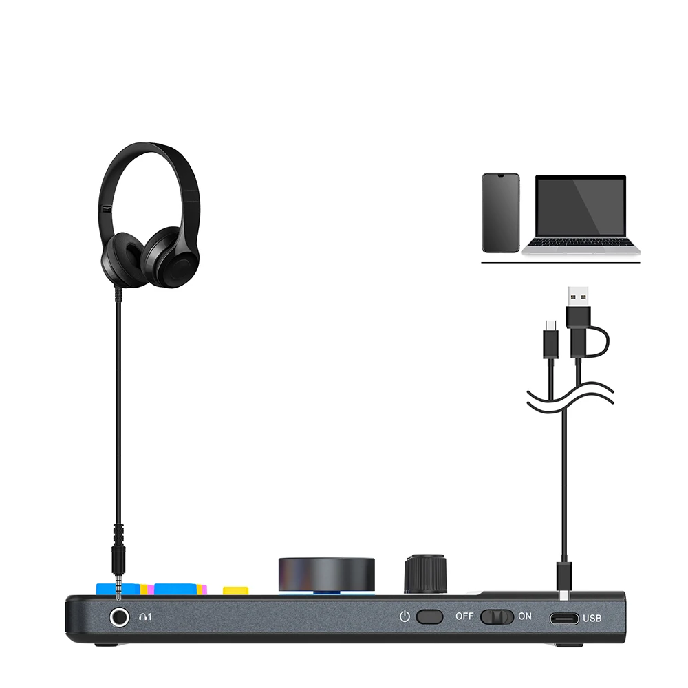 DTM・DAW Comica ADCaster C1 COMICA ADCaster C1-K1 Streaming Podcase Audio Microphone