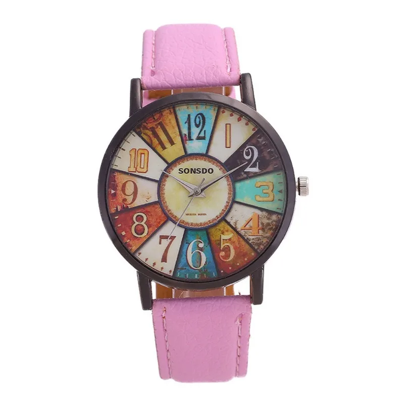 

Women's Wrist Watch Womens Unisex Luxury Brand Retro Casual Leather Analog Quartz Watch Clock Wristwatches Reloj Mujer