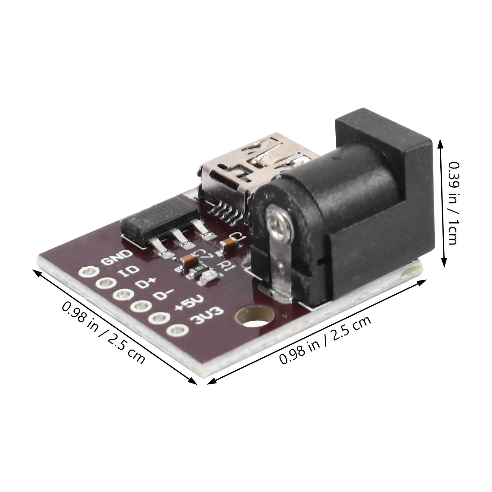 5Pcs USB 충전 모듈 공급 보드 전문 인터페이스 모듈 안정적인 성능 과부하 보호