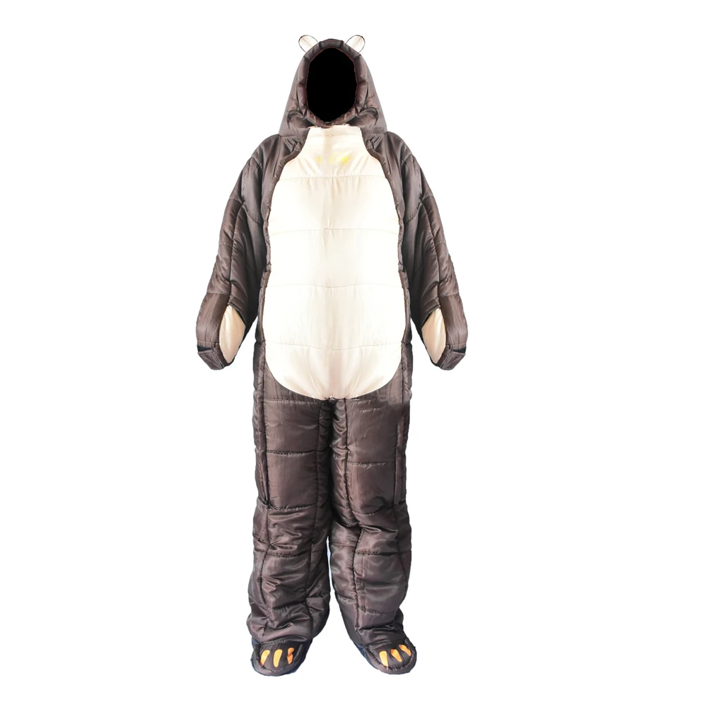 Welead Cotton Bear Camping Down Sleeping Bag Winter Suit For -10℃—5℃ Sleeping Bags Cold Weather Lightweight Camp Gear 5