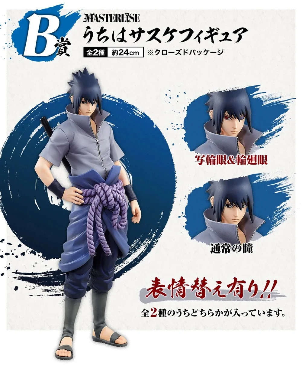 Original Naruto WCF Top 99 vol.2 Namikaze Minato Kakashi Uchiha Obito  Madara Anime Action Figures Banpresto Toys for Children