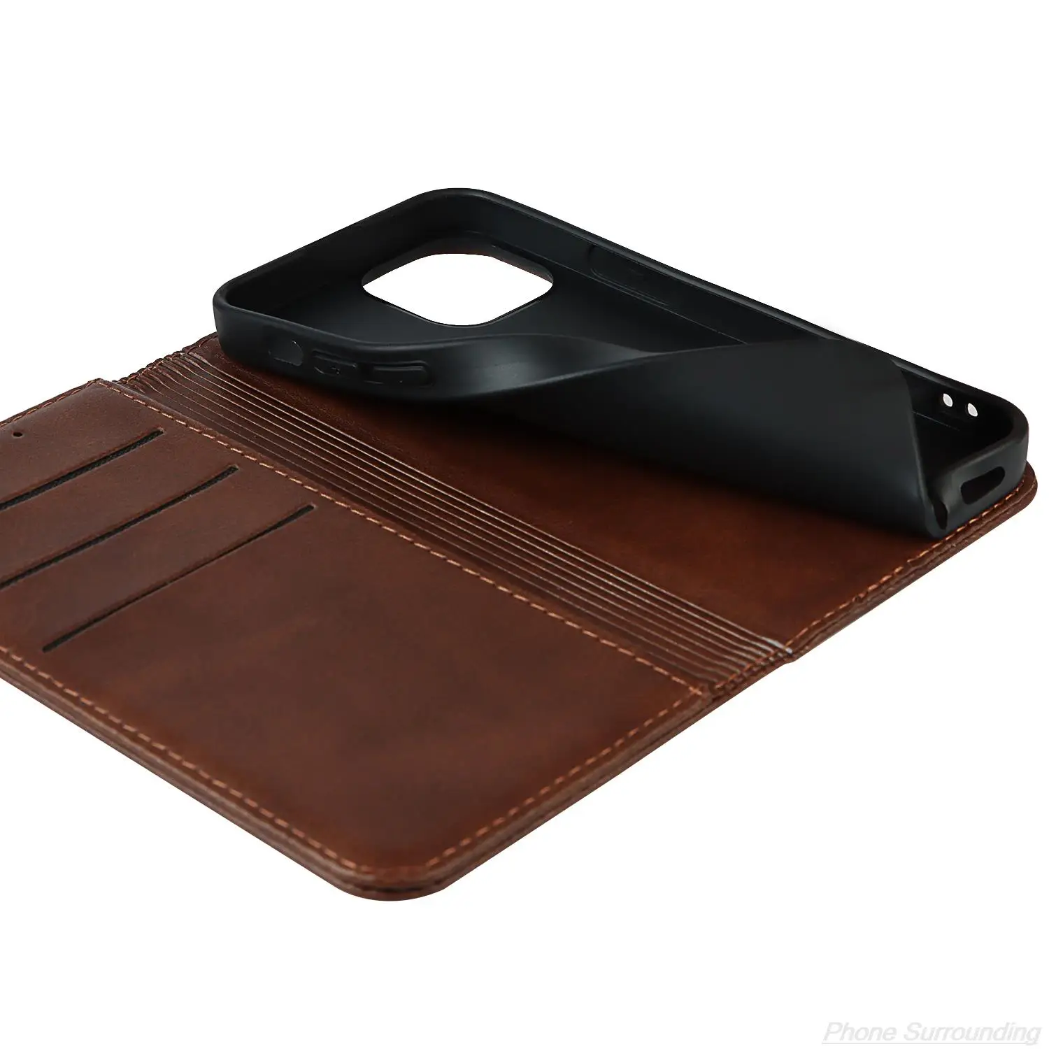 Capa de couro para o iphone 13