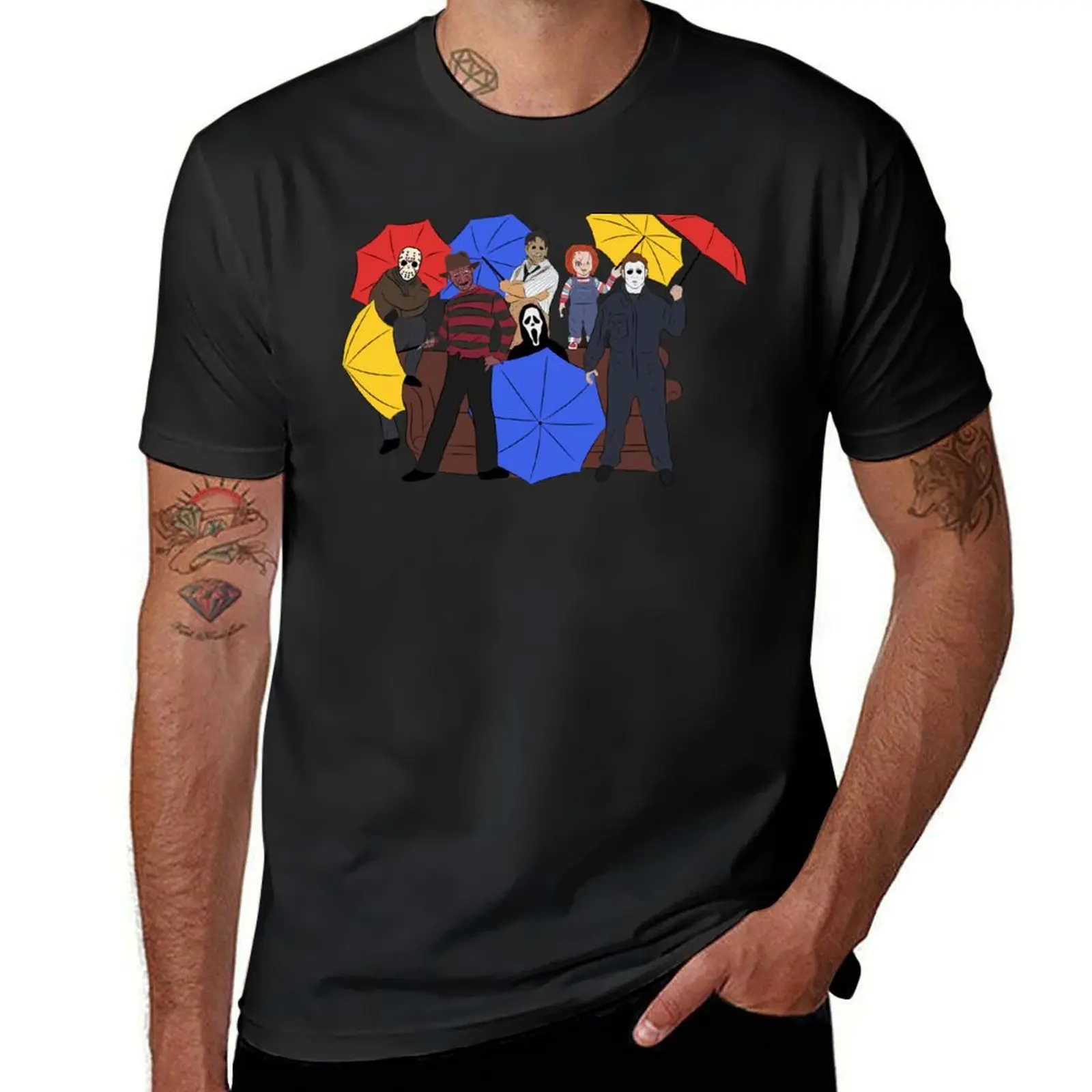 

The One With All The Bad Guys T-Shirt boys animal print sweat anime for a boy sweat shirts, men