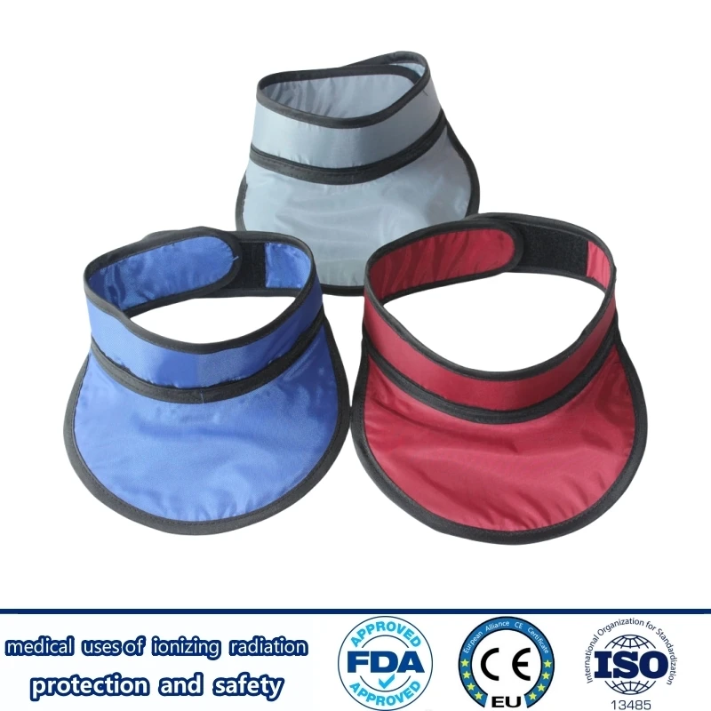 Genuine x-ray gamma ray protective 0.35mmpb/0.5mmpb lead collar radiology department ionizing radiation protection lead collar