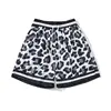 New Leopard Shorts Men's Basketball Shorts Quick Drying Sports Short Pants Summer Mesh Breathable Sweatpants High Street Shorts 1
