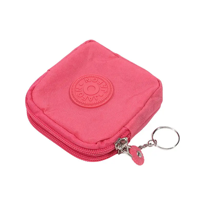 Mini Nylon Coin Purse green