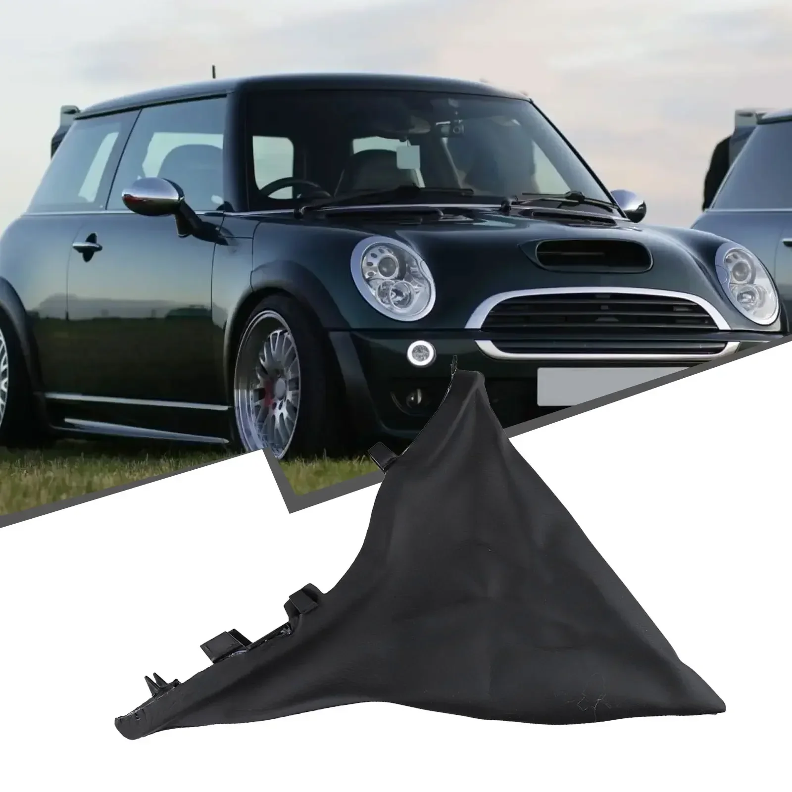 Anti Slip Parking Hand Brake Gaiter Cover Handbrake Grip For BMW For Mini Cooper R50 2001-2008 Replacement Car Part