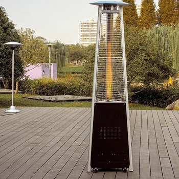 Radiateurs extérieurs à gaz naturel pour usage commercial - Poêles chauffantes tour paysagère pour jardins et patios 1