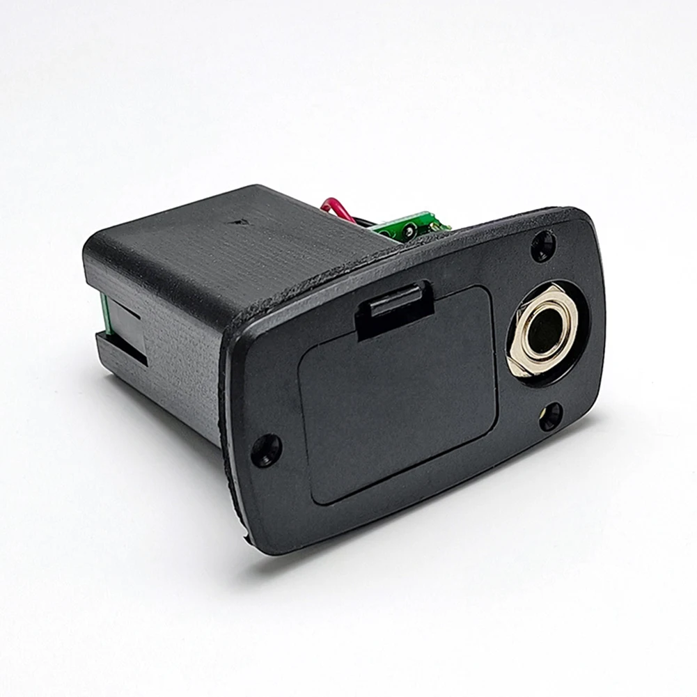 Guitar Pickup Battery Box Plastic Guitar EQ Battery Box Replacement Musical Instrument Accessories for Electric Acoustic Guitar