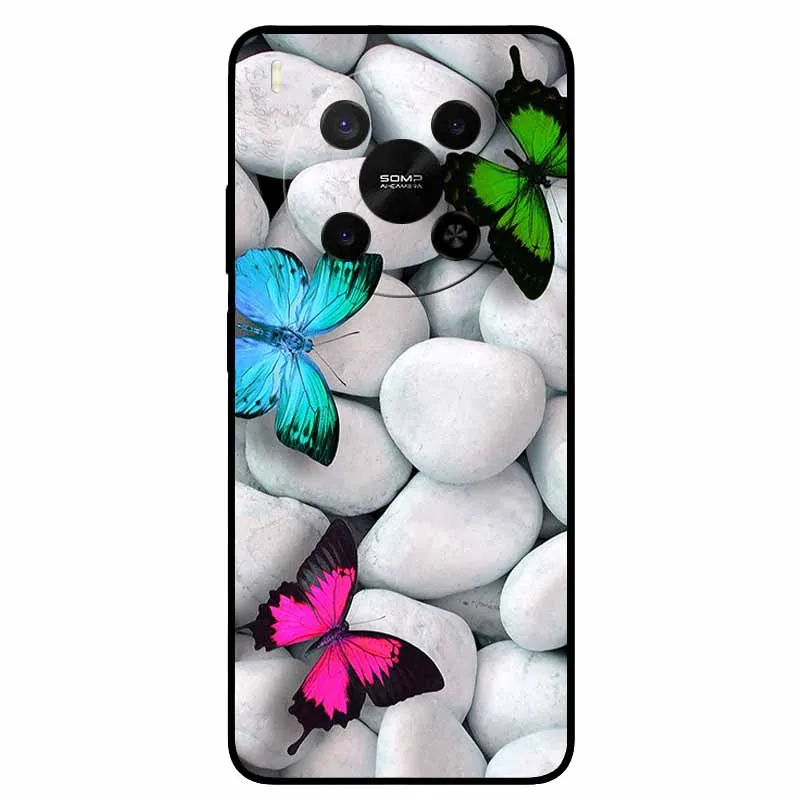 Lion Cat Black Soft Silicone Fashion Phone Case - Protective TPU Coque