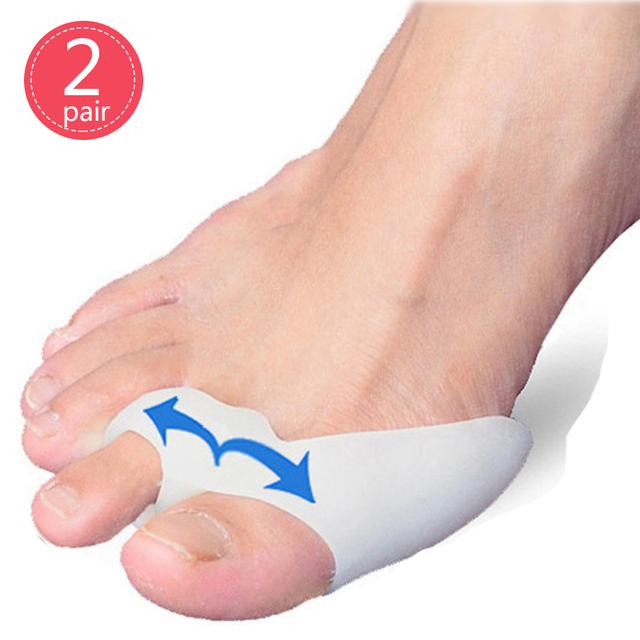 Big Bone Thumb Bunion Corrector Hallux Valgus Foot Straightener Silicone Gel Finger Toe Separators Orthopedic Foot Tools
