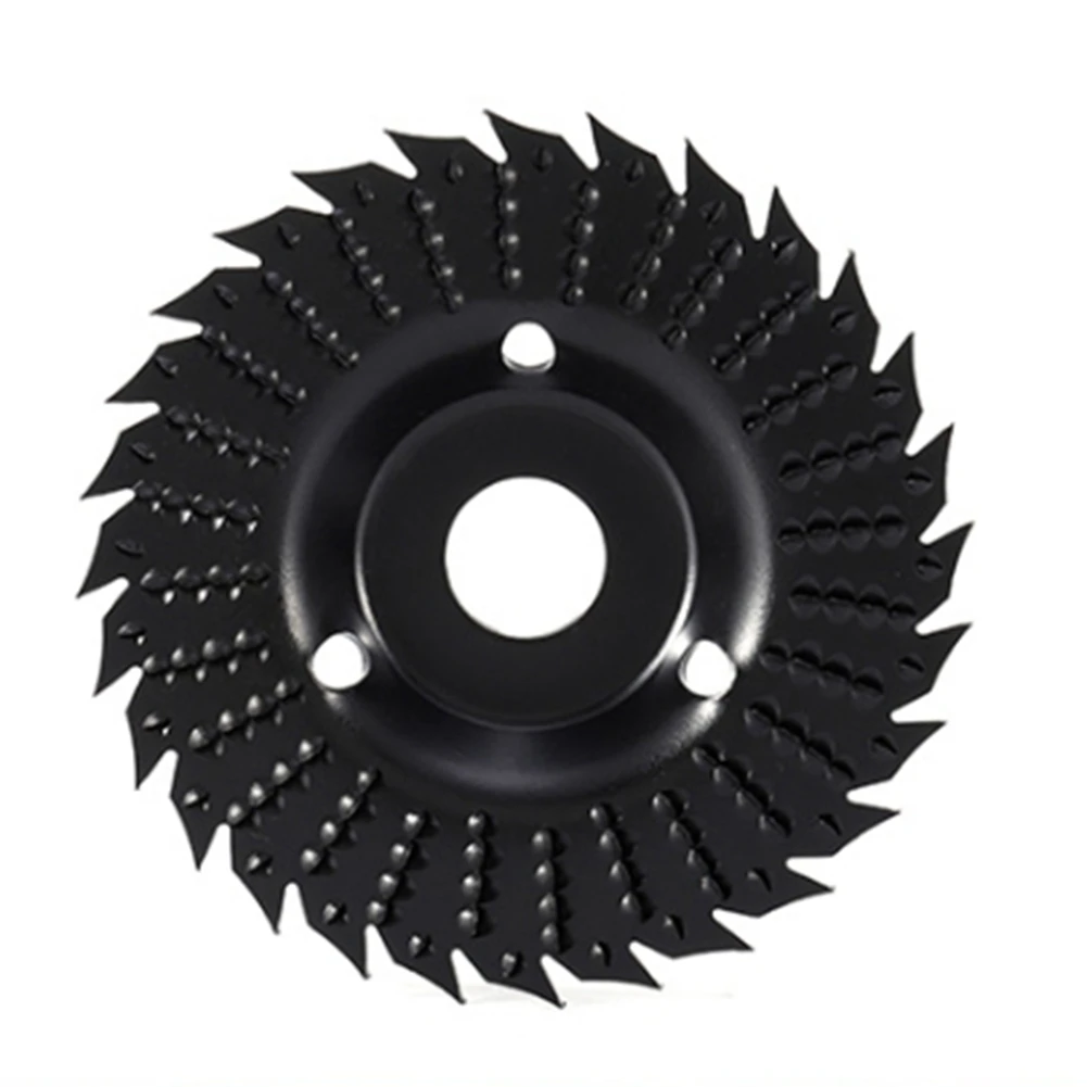 

Round Wood Angle Grinding Wheel Abrasive Disc Angle Grinder Carbide Coating 22Mm Shaping Sanding Carving Tool Black