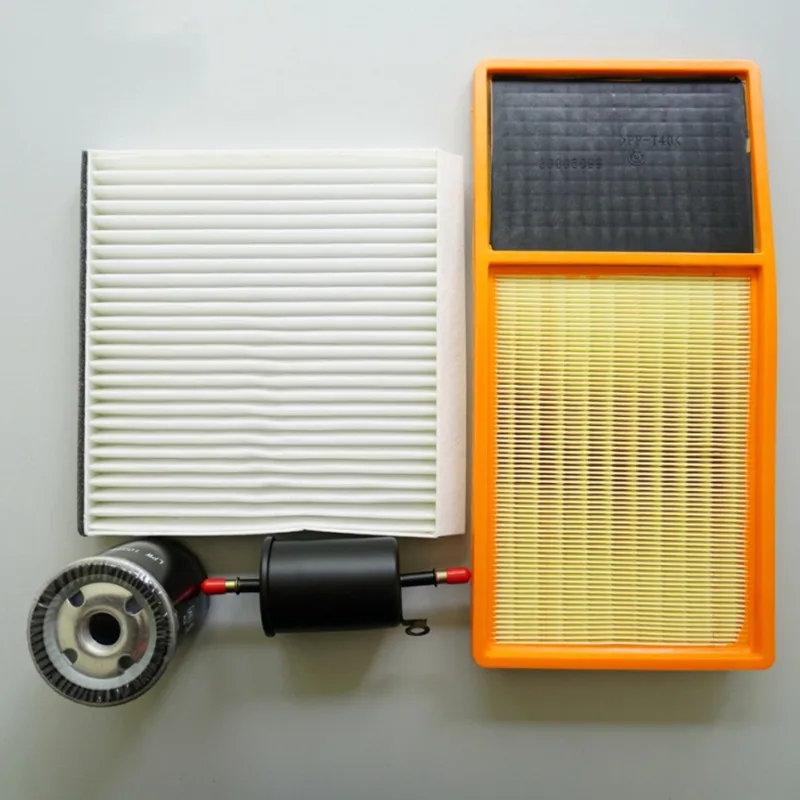 air filter +cabin air condition filter + fuel + Oil for 2011- MG3 30005099 30005704 LPW100180 96335719