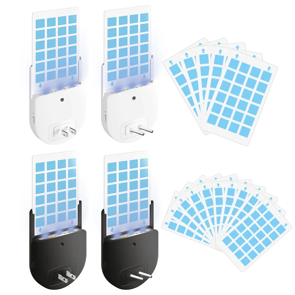 Indoor Mosquito Killer Stepless Dimming Flying Insect Trap Light +5 Glue Cards Gnats Mosquitoes Flies Moths House Flies mosquito killer lamp mosquito lamp