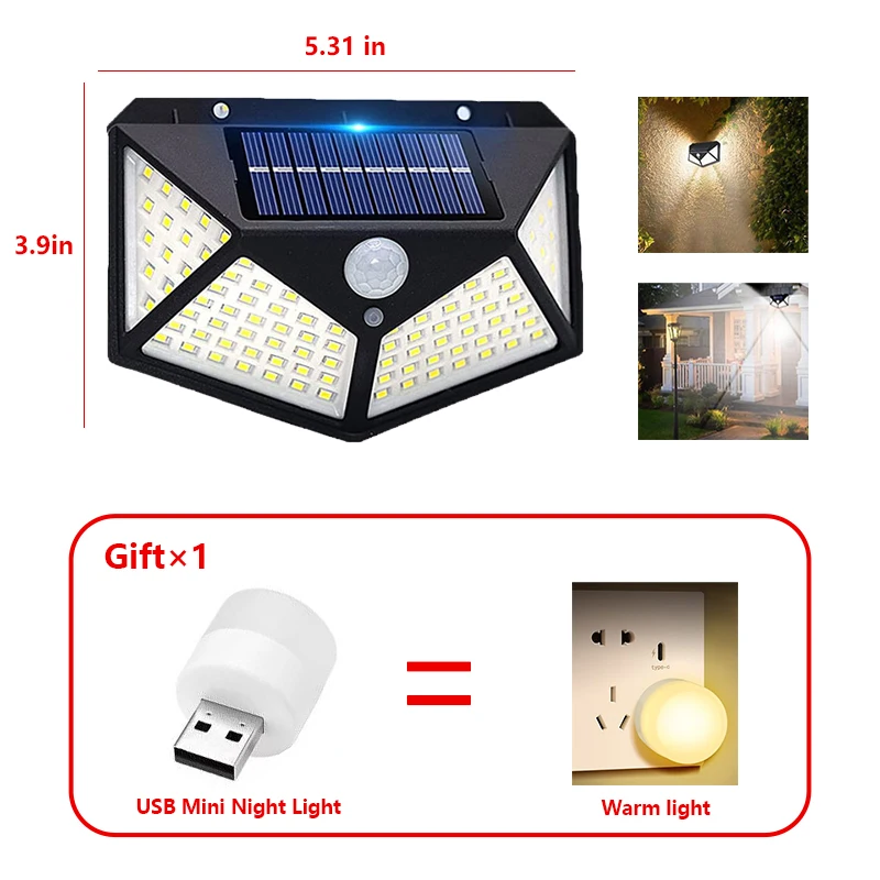 Рисунок 6 - Настенная лампа на солнечной батарее