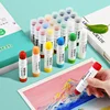 Profession Solid Gouache Stick Basic/Macaron Pastels Crayons Painting Kids Drawing Art Supplies Non-Toxic Wax Crayon DELGREEN 1