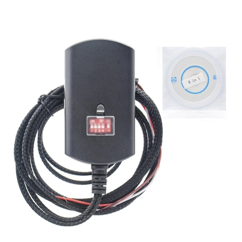 

Эмулятор 9 в 1 для тяжелых грузовиков, эмуляция диагностического инструмента, прочный полный чип