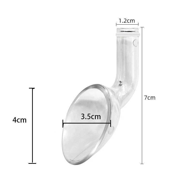 Fish Tank Accessories for Sunsun Filter Bucket Aquarium 1.2cm Water Plant Lily Pipe Water Outlet Filter Bucket Transparent