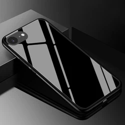 Premium Tempered Glass Case with Hard Back Bumper for iPhone SE4 (1)
