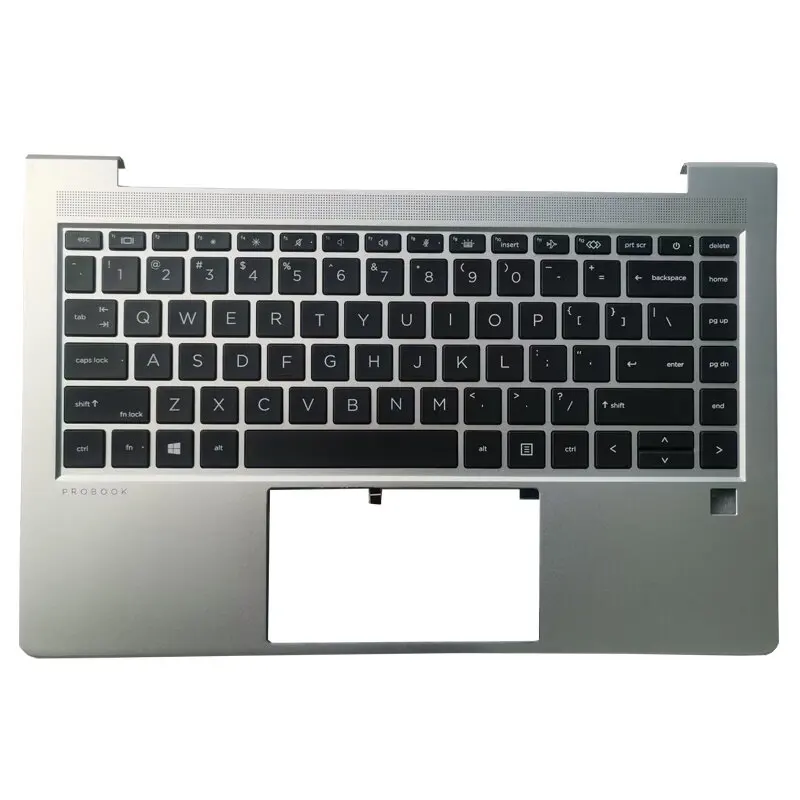 Backlit Eua Teclado para hp Probook 440 g9 445 g9 com Palmrest Capa Superior Case Novo