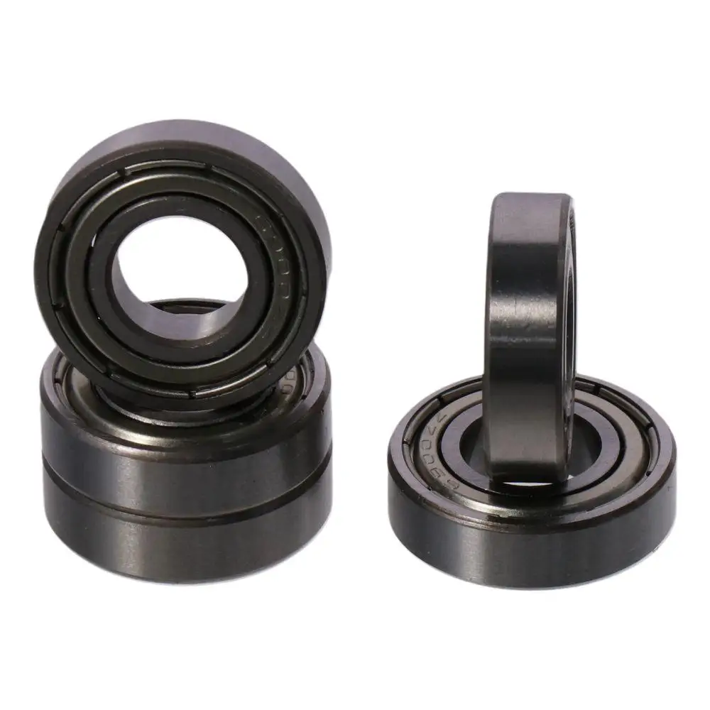 Miniature Ball Bearings (Pack of 10)6900Z Steel Bearings 6900Z Double Shielded Miniature Bearings Steel 10x22x6mm for Hobby 10mm Shaft/Rod Projects