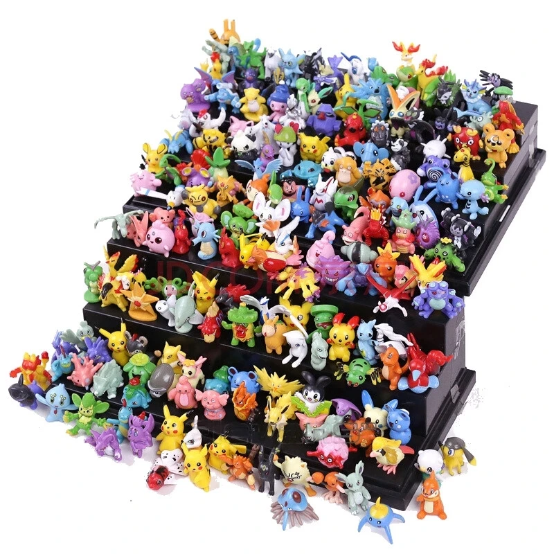 Pokemon Mini Action Figures Brinquedos Collection Toy Set - 0.8