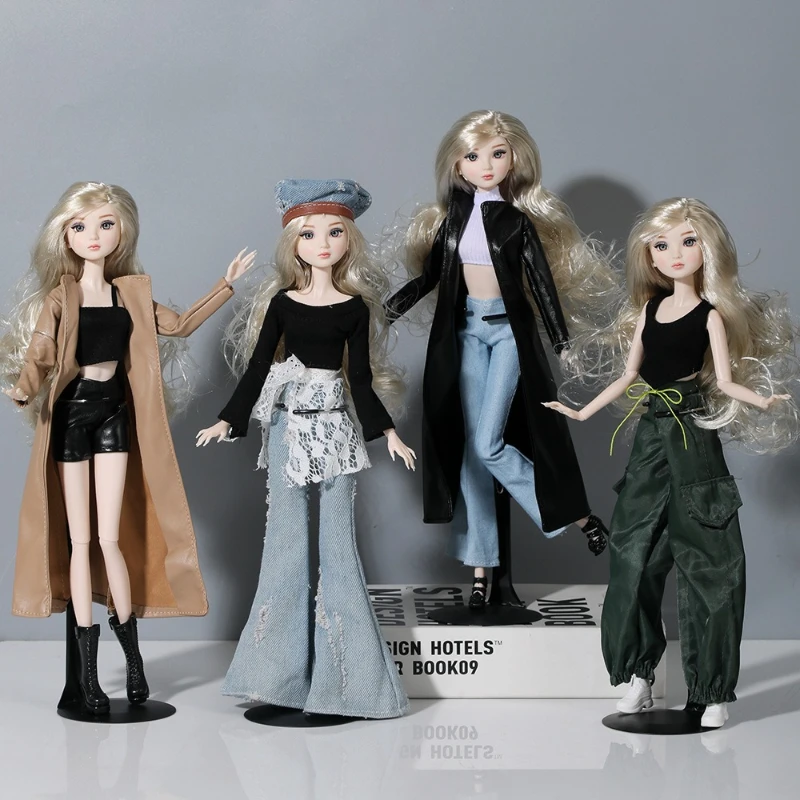 1/6 달콤한 소녀 인형 풀 세트 32cm 인형 의류 액세서리 포함 드레스업 장난감