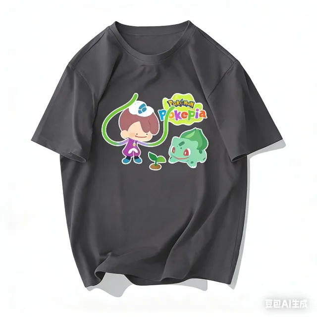Pokemon Pokopia T-shirt Stampa con Ditto e altri Pokemon 1