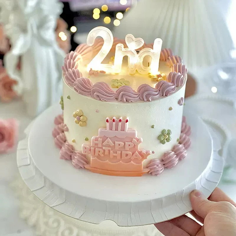 20 pezzi Cake Topper Ball Set 2cm-4cm sfere decorazione torta di compleanno fai da te per la festa festeggia le palle Glter di nozze  15