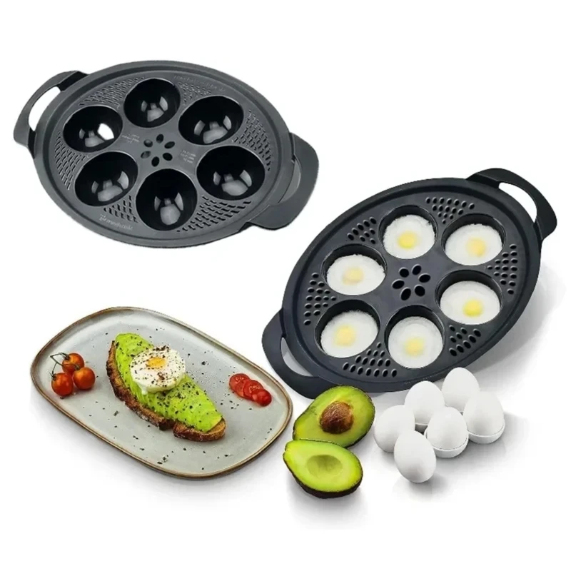 Kitchen Cooking Accessory Eggs Poachers Fit for Thermomix TM5 TM6 Cooker Tools Eggs Boiler Rack Mold Pastry Steam kitchen cooking accessories