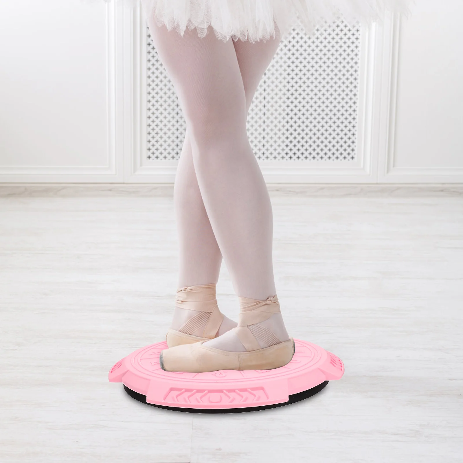 Plastic Steel Ball Twisting Waist Disc Fitness Machine Body Massage Board Rotating Board Female Equipment Slimming Disc Rope