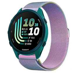 Elegant Metal Milanese Loop Strap with Magnetic Closure - 22mm & 20mm Band Options - 20mm Universal (Various colours)