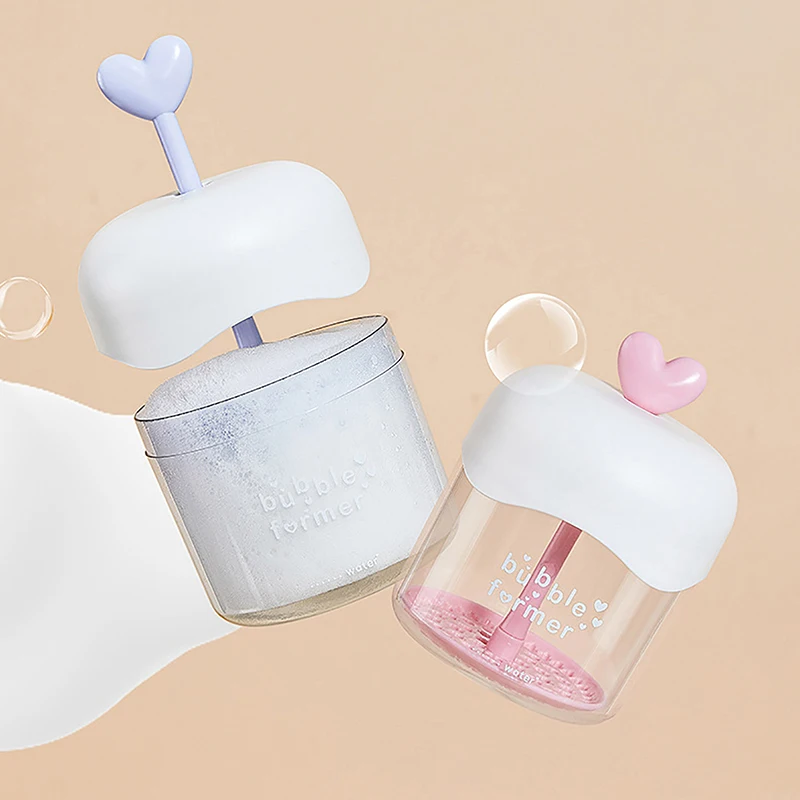 Portable Foam Maker Cup Bubble Foamer Maker Facial Cleanser Foam Cup Body Wash Bubble Maker Bubbler For Face Clean Tools 3