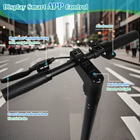 Trottinette électrique AOVOPRO Moteur puissant 30 ° Trottinette électrique pliable intelligente A1MAX TX01, vitesse élevée 45 km/h, longue portée, 42V14.5AH, pneus pneumatiques de 10 pouces 4