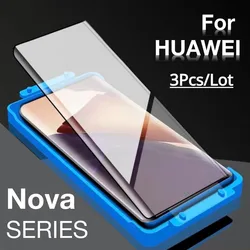 Hydrogel Film Screen Protector 3 - Pack with Installation Kit for X3 High Definition (Nova 11 Pro)