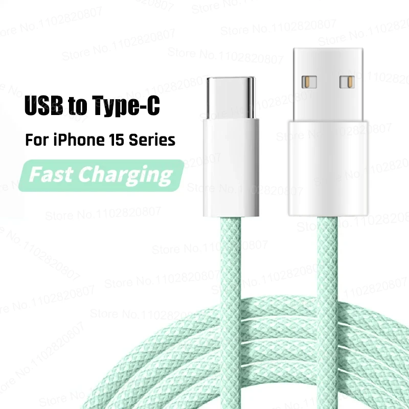 ตัวเลือกสินค้า สายชาร์จ USB-C ชาร์จเร็ว สำหรับ iPhone 15/16/17 Pro Max
