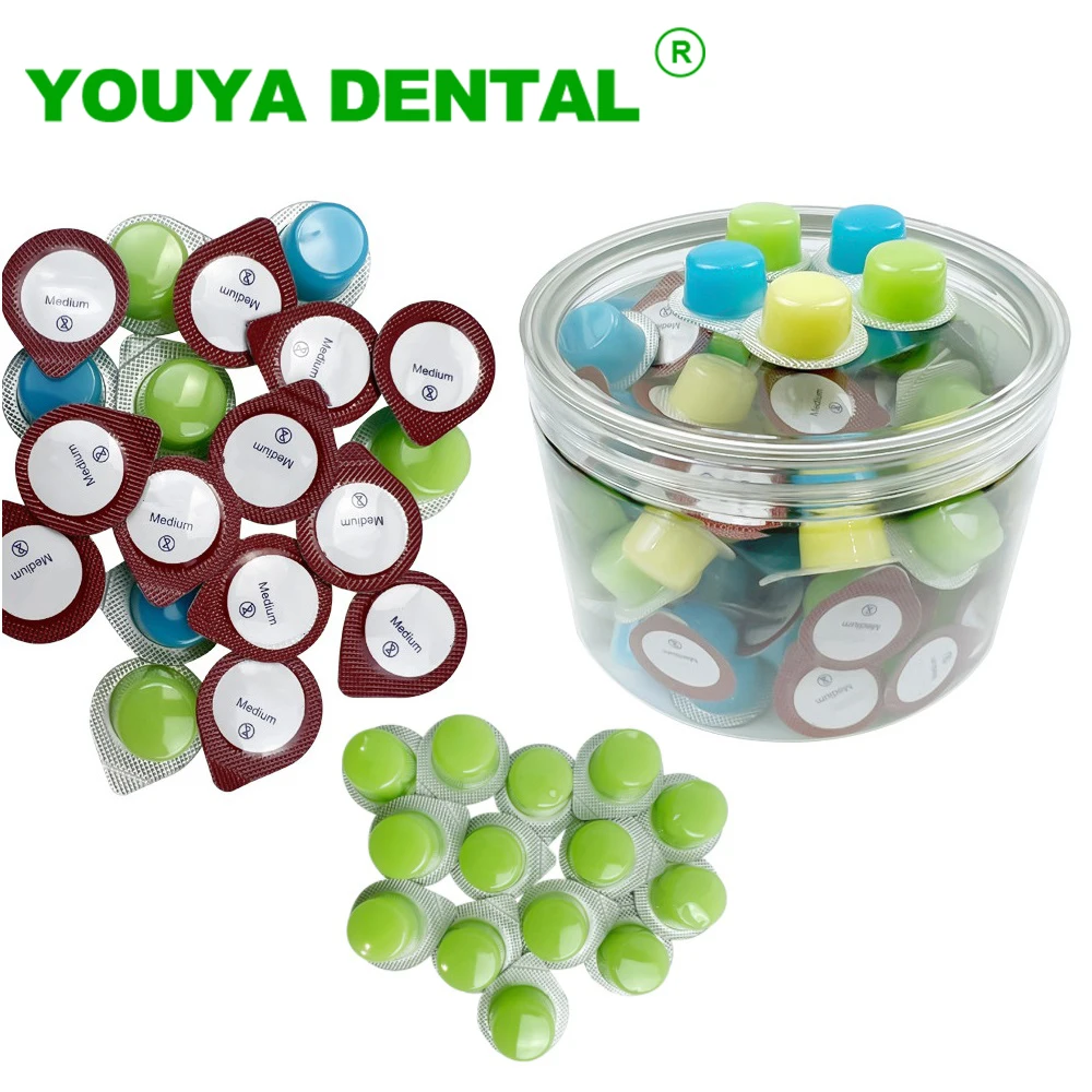 100pcsDentalToothPolishingPasteTeethWhiteningMaterialsJelly