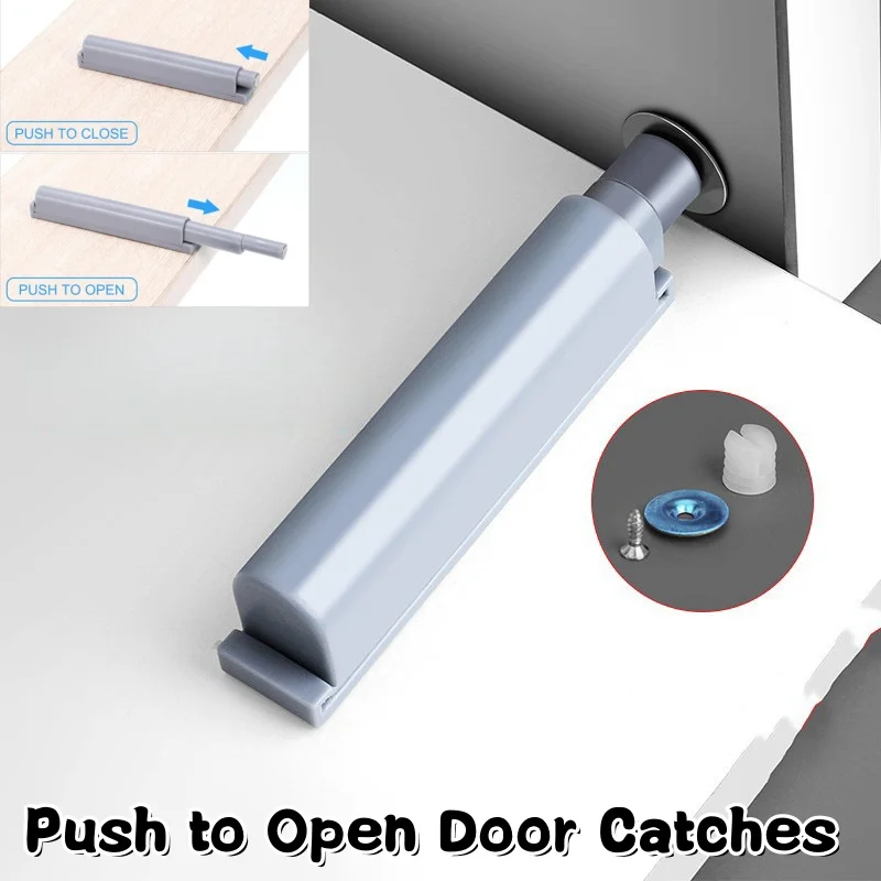 magnetic cabinet catches magnetic cabinet latches door catches cabinet door latch door closer 5/10Pcs Cabinet Push to Open Door Catches Magnetic Latch Closet Door Soft Touch Push Close Drawer Opener Wardrobe Closure Closer
