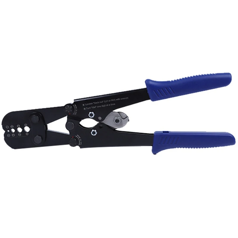 

Wire Rope Crimping Tool, For Aluminum Oval Sleeves, Crimp Ferrules